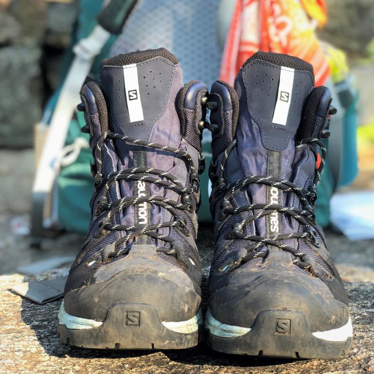Hiking boots. Photo by Heather Darley.
