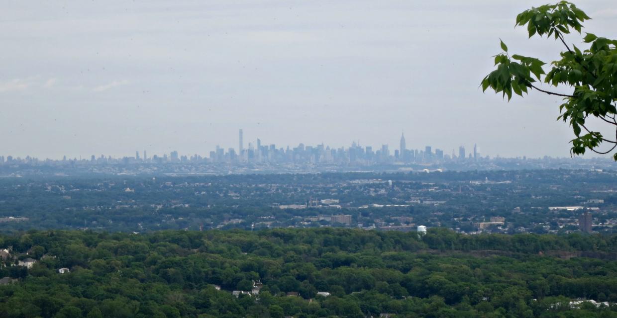 New York City Skyline from High Mountain - Photo credit: Daniel Chazin